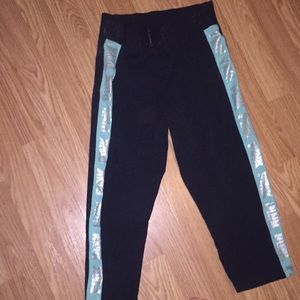 Pink yoga pants size large